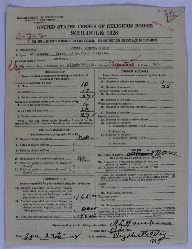 Scan of Presbyterian Church in the United States of America: 6514