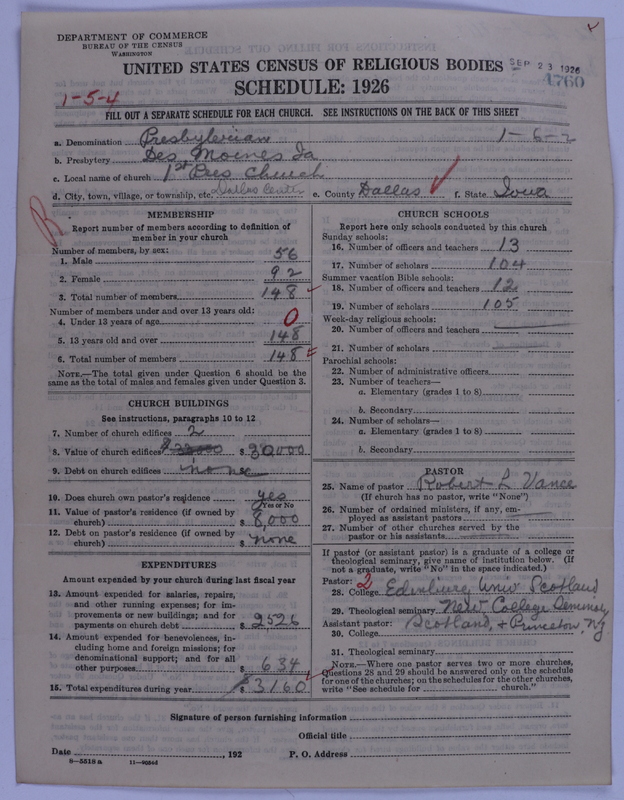 Scan of Presbyterian Church in the United States of America: 4760