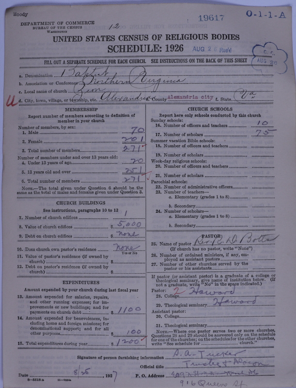 Scan of Negro Baptists: 19617