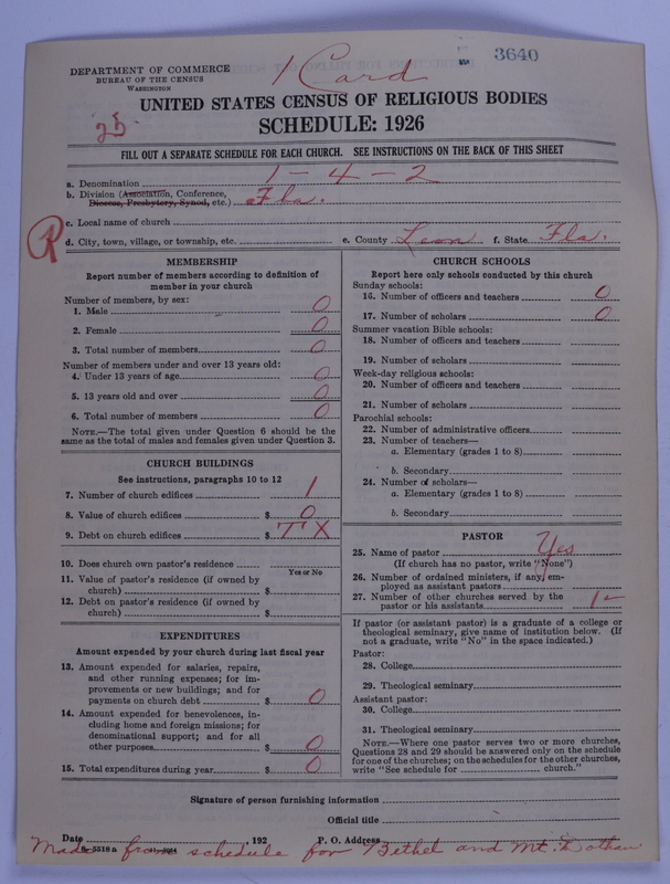 Scan of African Methodist Episcopal Church: 3640