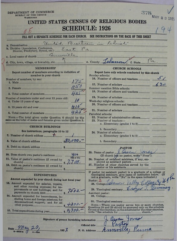 Scan of Church of the United Brethren in Christ: 378