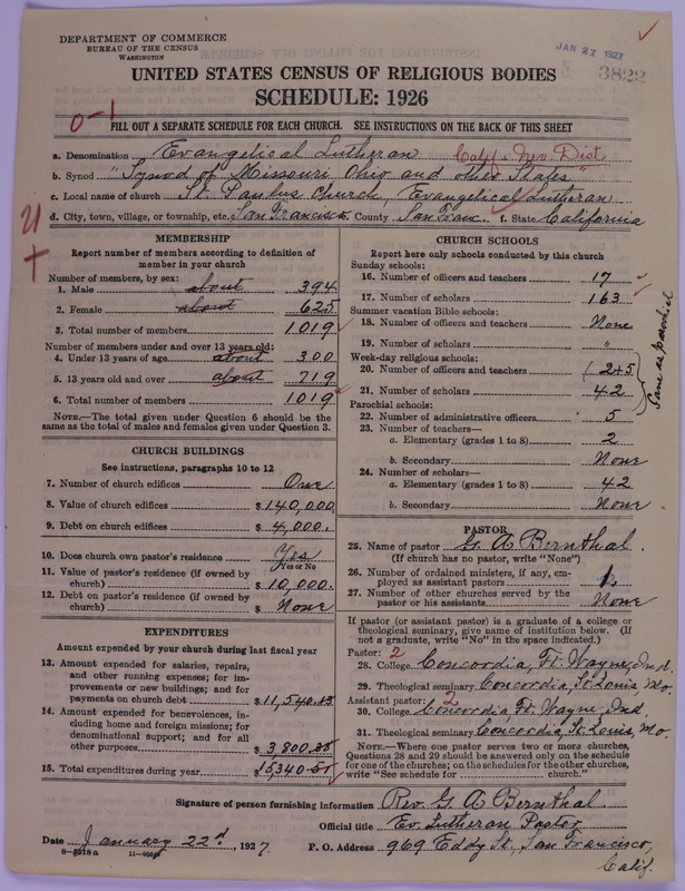 Scan of Evangelical Lutheran Synodical Conference of America: Evangelical Lutheran Synod of Missouri, Ohio, and Other States: 3822