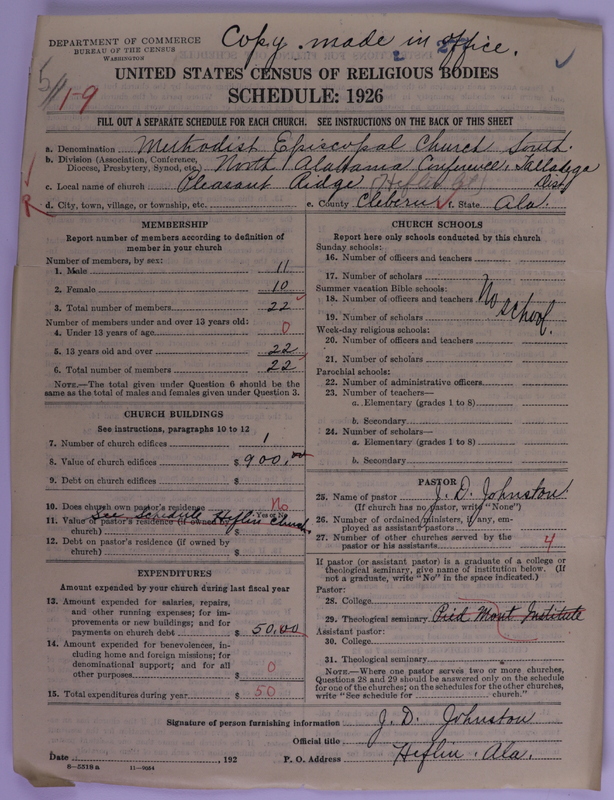 Scan of Methodist Episcopal Church, South: 277