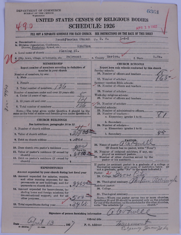 Scan of Presbyterian Church in the United States of America: 6361