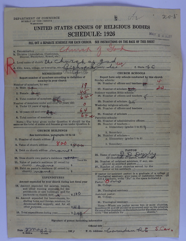 Scan of Church of God (Headquarters, Anderson, Ind.): 574