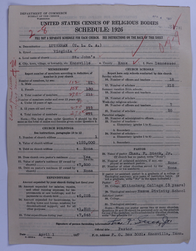 Scan of United Lutheran Church in America: 3476