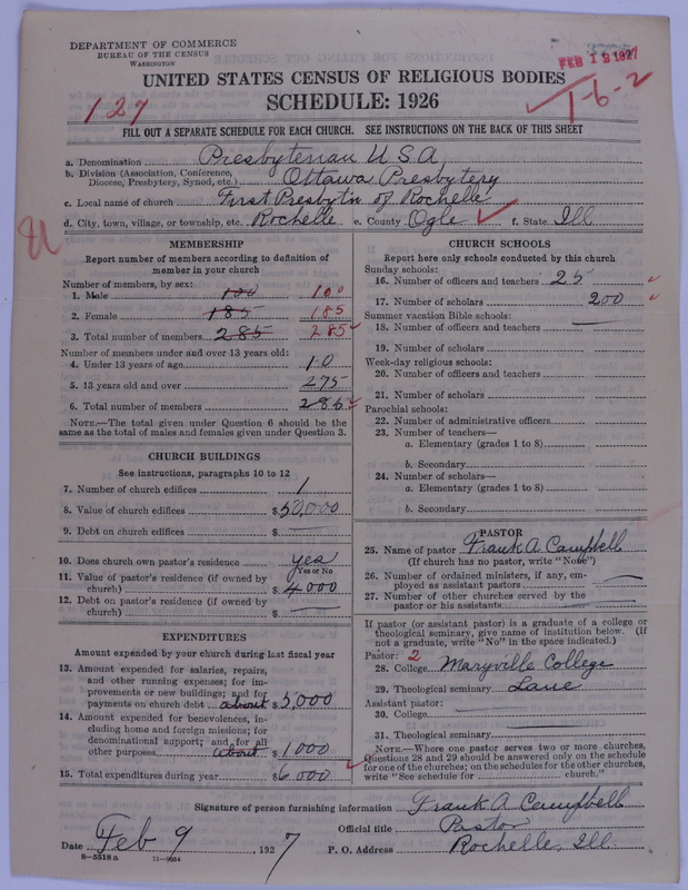 Scan of Presbyterian Church in the United States of America: 3775