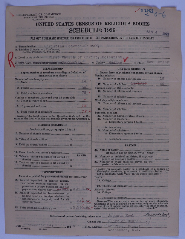 Scan of Church of Christ, Scientist: 1183