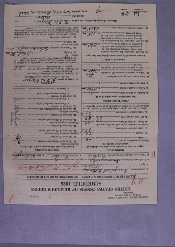 Scan of Synod of the Reformed Presbyterian Church of North America: 829