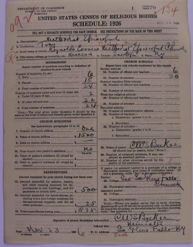 Scan of Methodist Episcopal Church: 2579