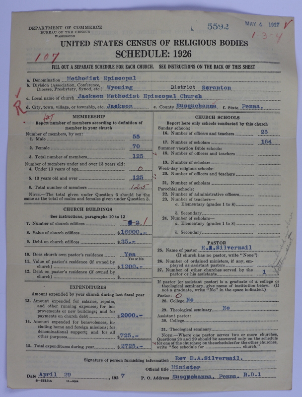 Scan of Methodist Episcopal Church: 5592