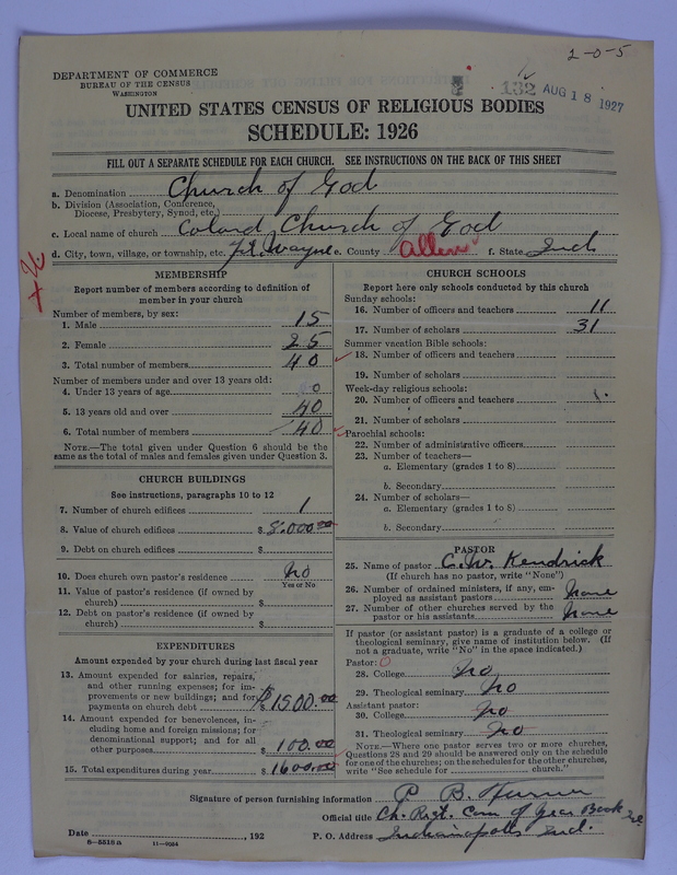 Scan of Church of God (Headquarters, Anderson, Ind.): 132