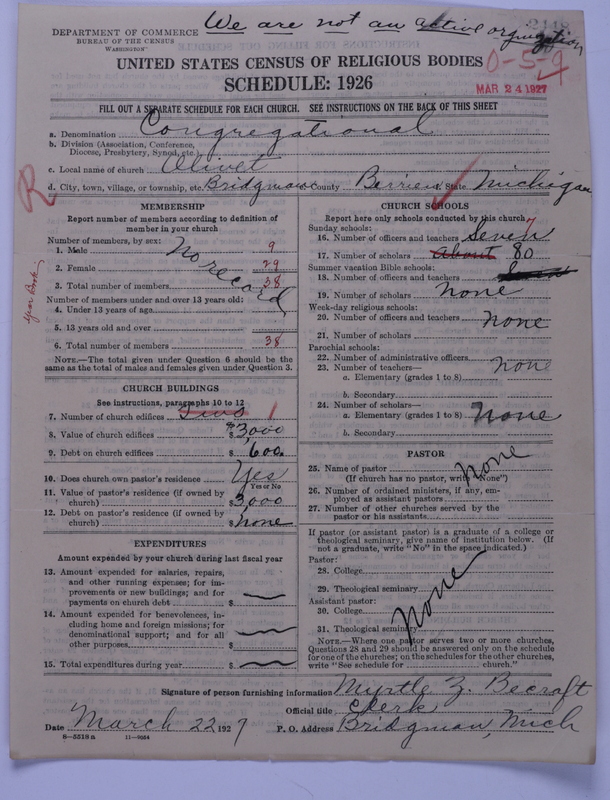 Scan of Congregational Churches: 2448