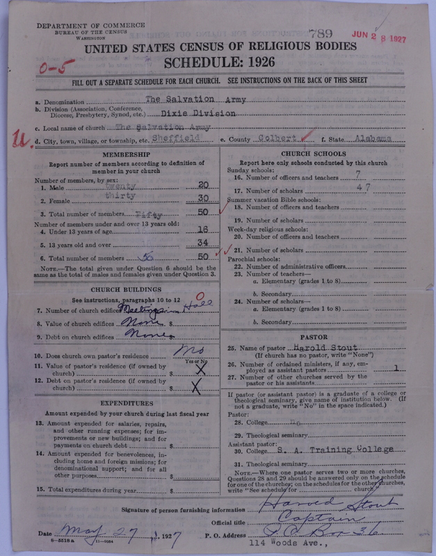 Scan of Salvation Army: 789