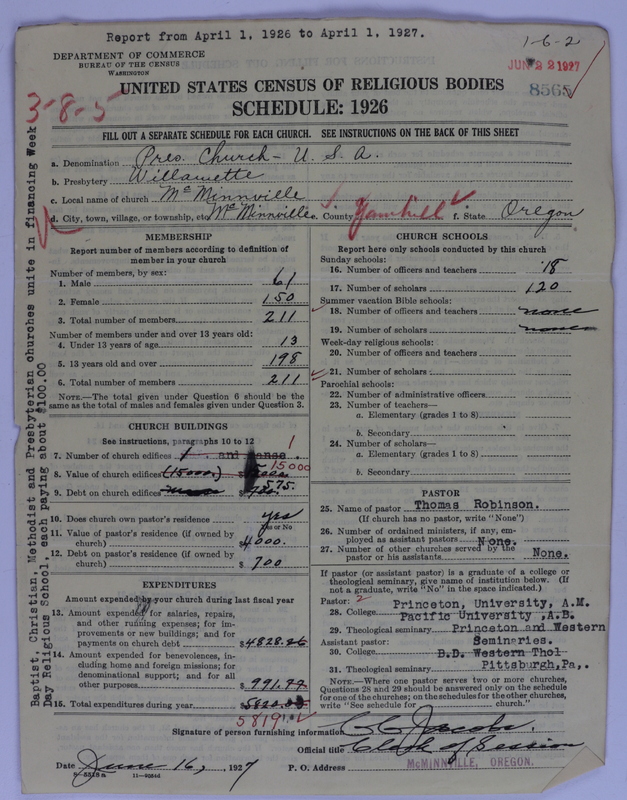 Scan of Presbyterian Church in the United States of America: 8565