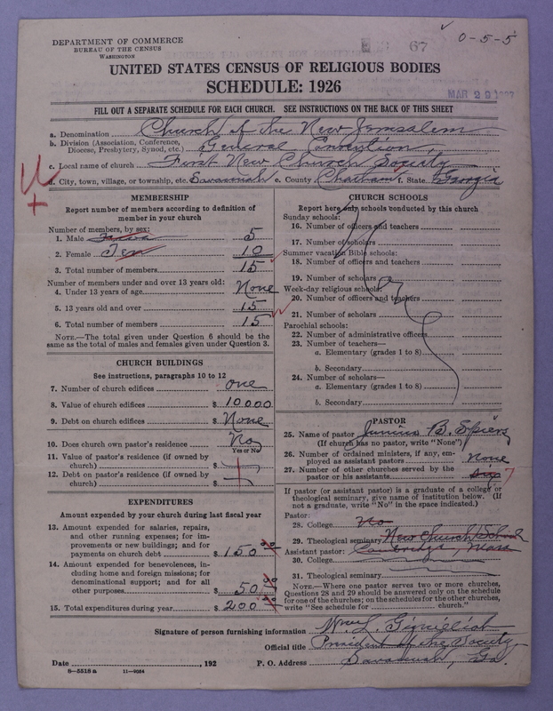 Scan of General Convention of the New Jerusalem in the United States of America: 67