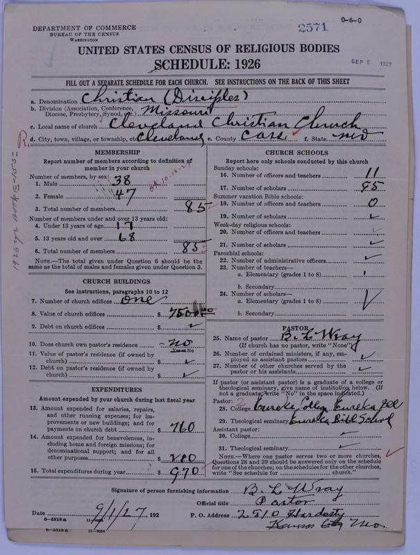 Scan of Disciples of Christ: 2571