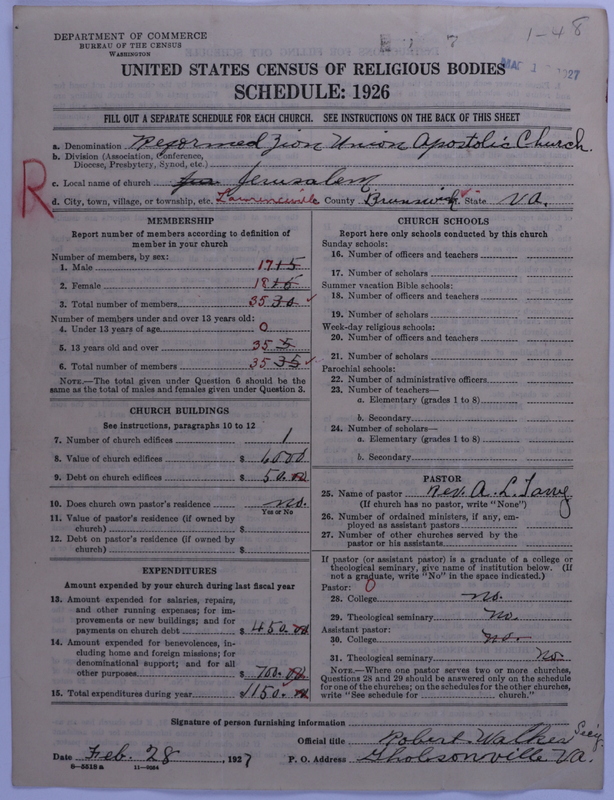 Scan of Reformed Zion Union Apostolic Church: 7