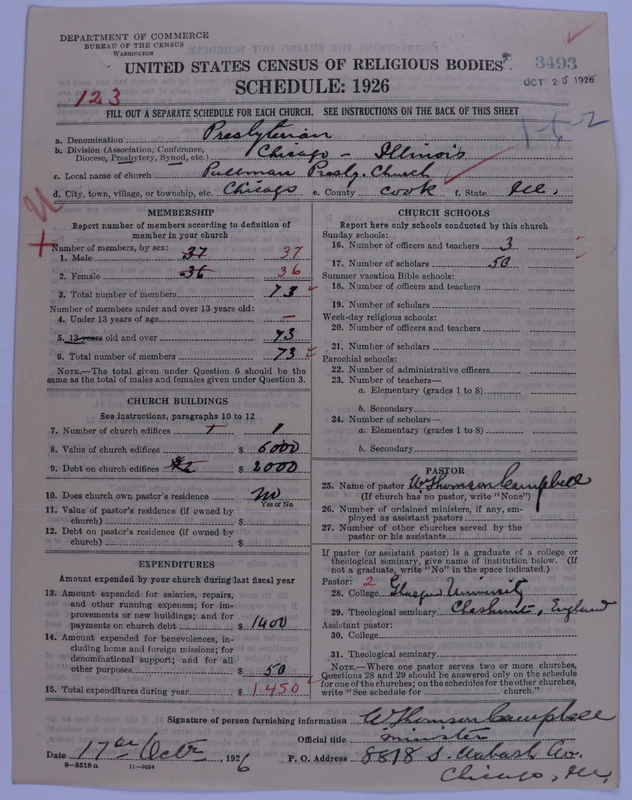 Scan of Presbyterian Church in the United States of America: 3493