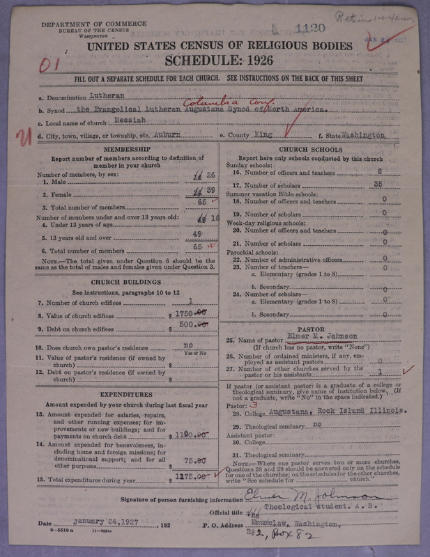 Scan of Evangelical Lutheran Augustana Synod of North America: 1120
