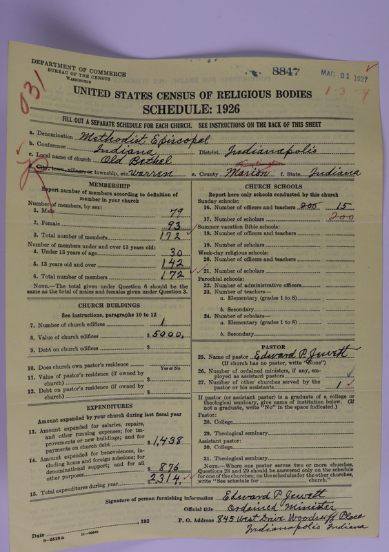 Scan of Methodist Episcopal Church: 8847