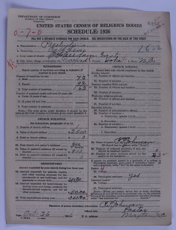 Scan of Presbyterian Church in the United States of America: 6464