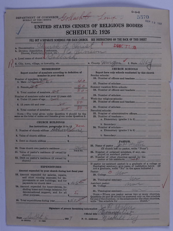 Scan of Disciples of Christ: 5370
