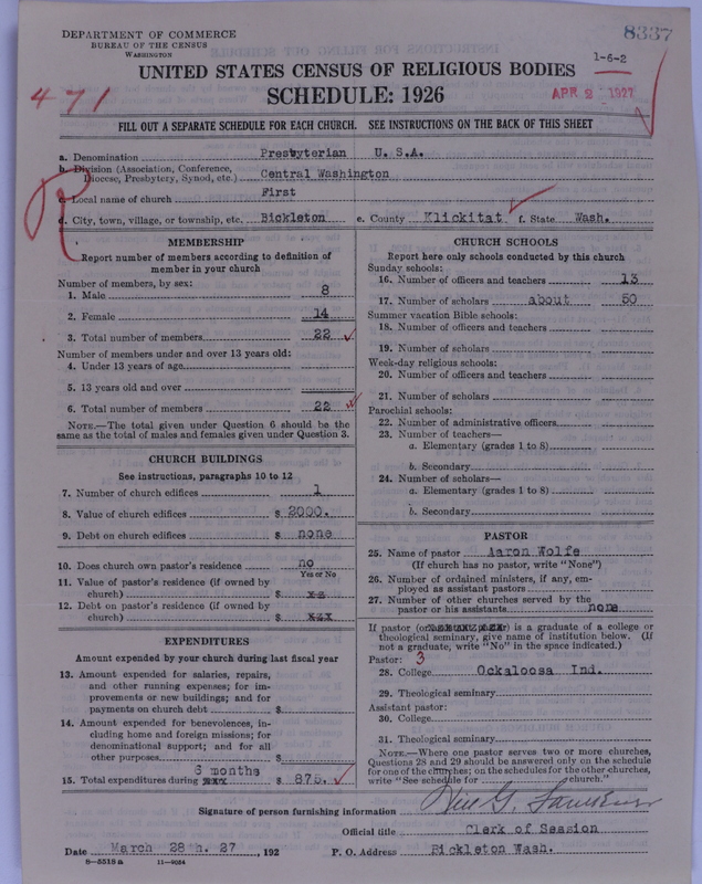 Scan of Presbyterian Church in the United States of America: 8337