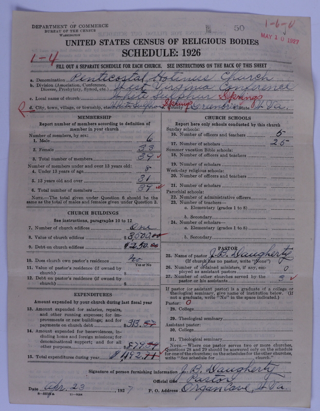 Scan of Pentecostal Holiness Church: 50