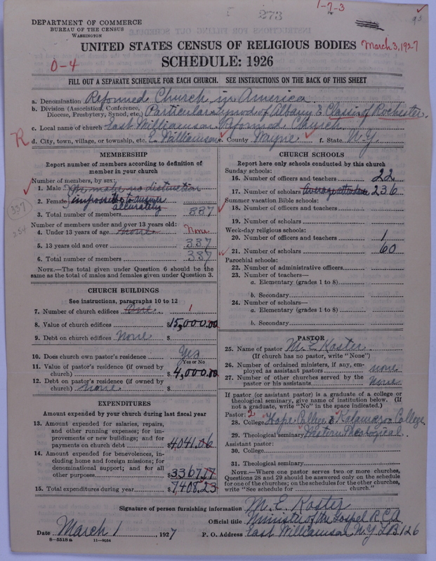 Scan of Reformed Church in America: 273
