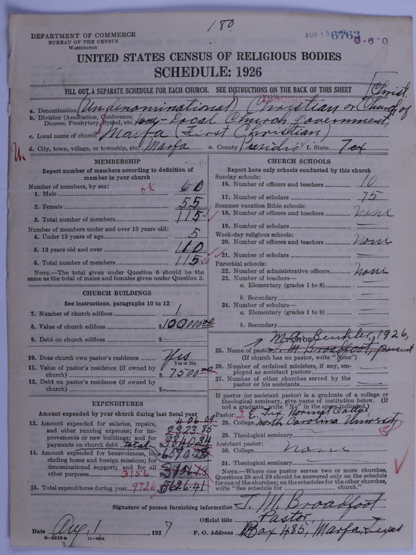 Scan of Disciples of Christ: 6763