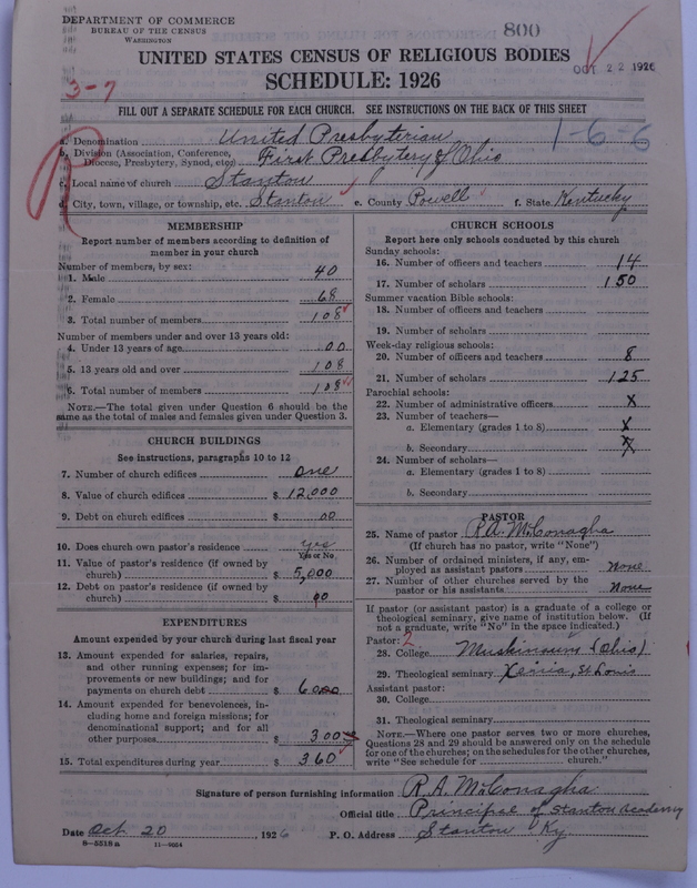 Scan of United Presbyterian Church of North America: 800