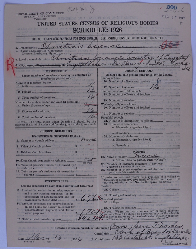 Scan of Church of Christ, Scientist: 506