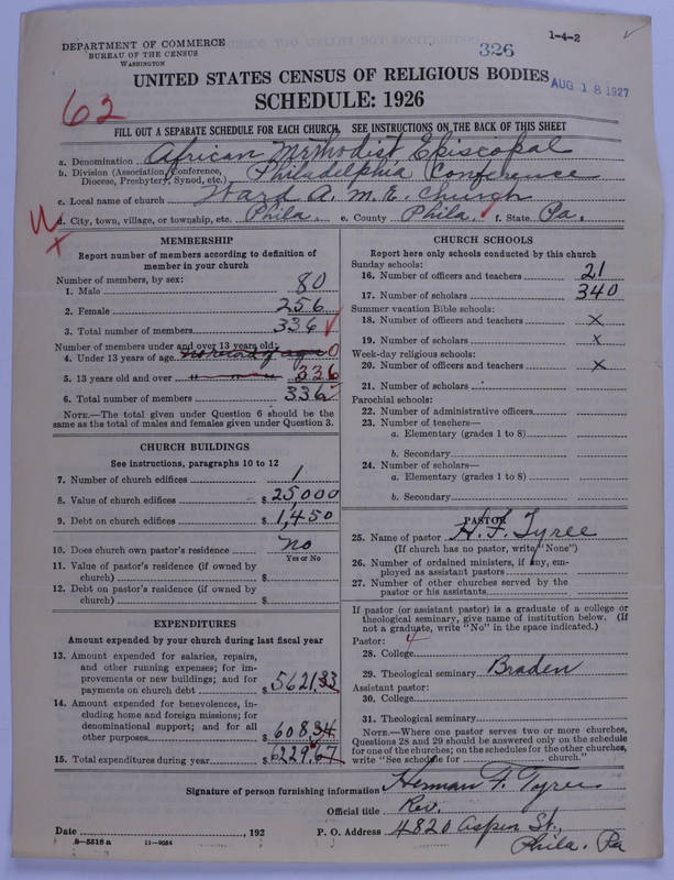 Scan of African Methodist Episcopal Church: 326