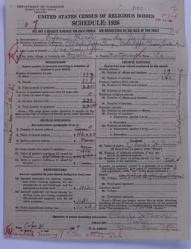 Scan of Reformed Church in the United States: 612