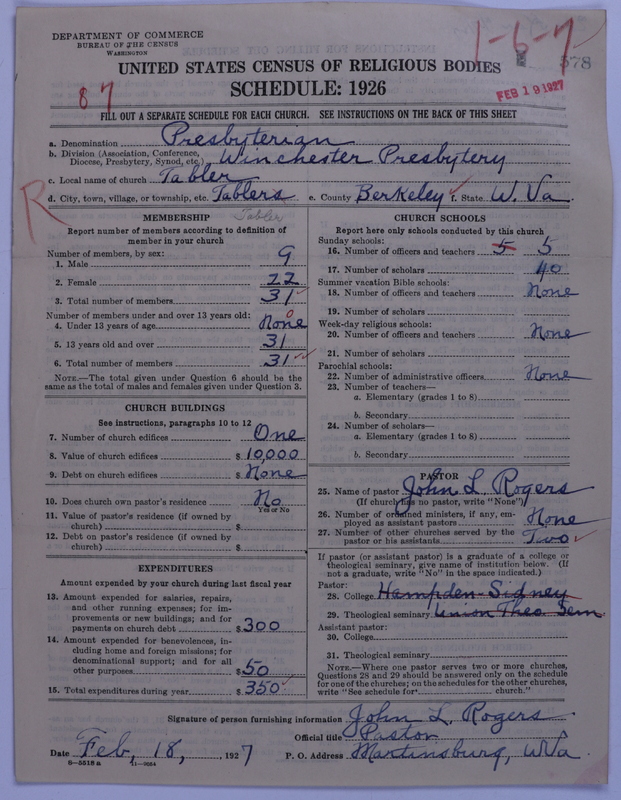 Scan of Presbyterian Church in the United States: 578