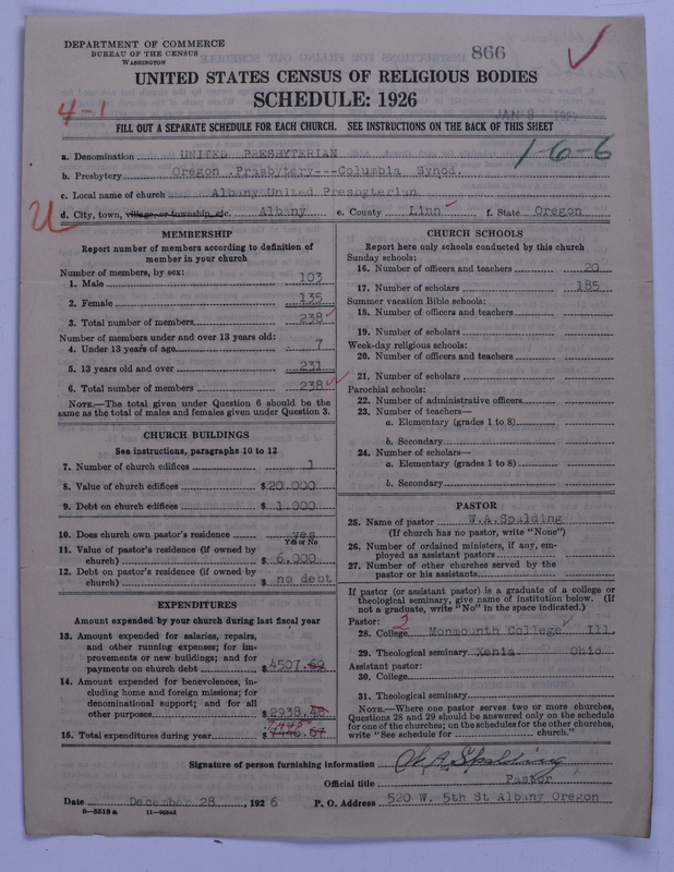 Scan of United Presbyterian Church of North America: 866