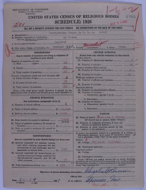 Scan of Presbyterian Church in the United States of America: 4285