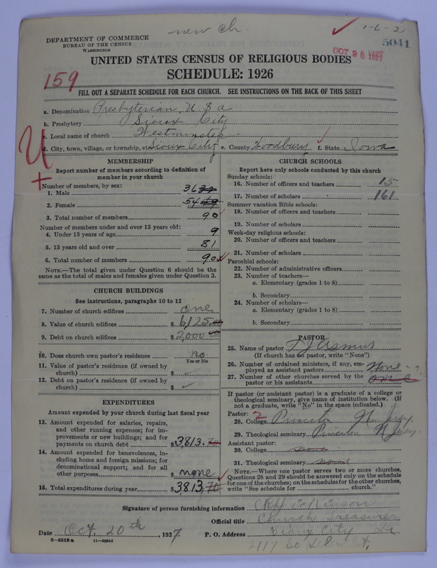 Scan of Presbyterian Church in the United States of America: 5041