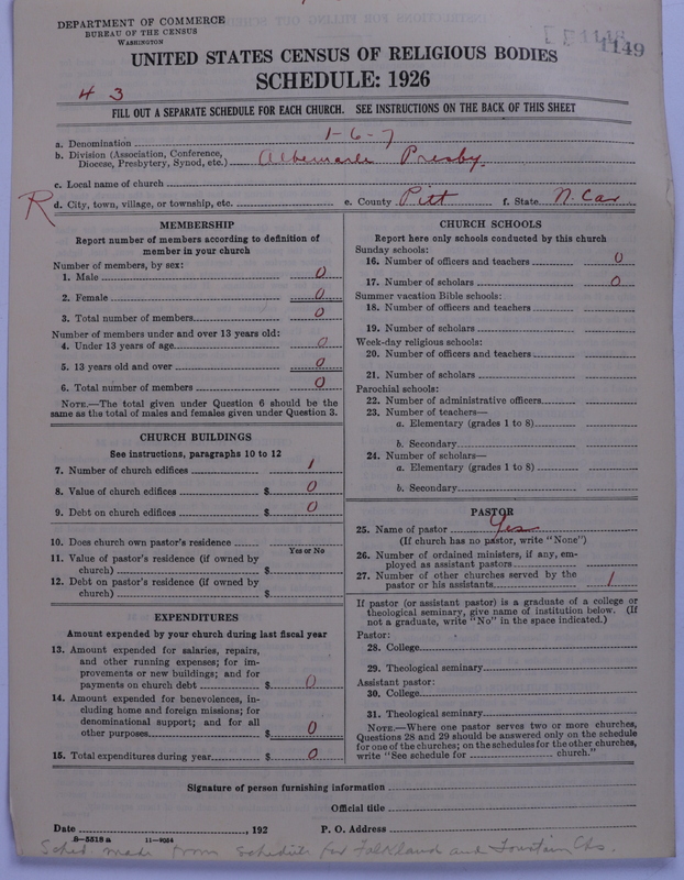 Scan of Presbyterian Church in the United States: 1149