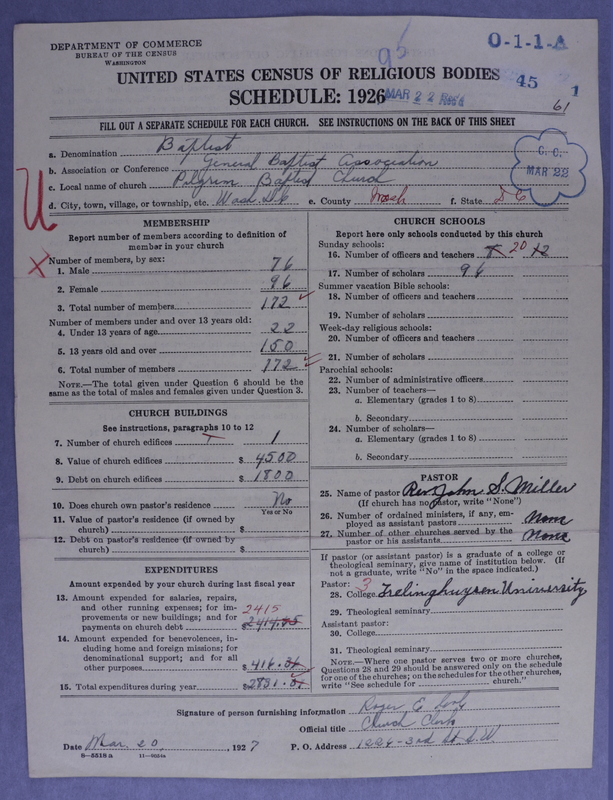 Scan of Negro Baptists: 95
