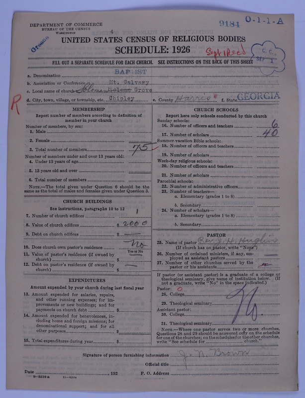 Scan of Negro Baptists: 9184