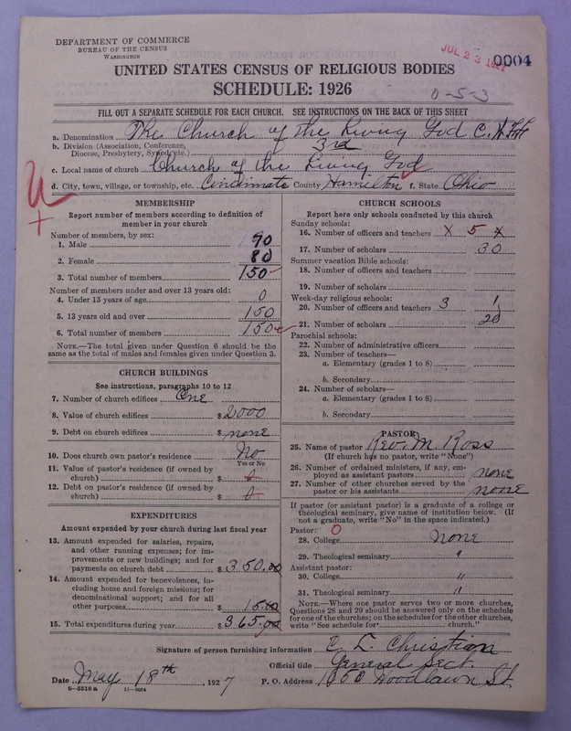 Scan of Church of the Living God, Christian Workers for Fellowship: 4