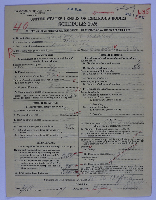 Scan of Landmark Baptist of America: 635