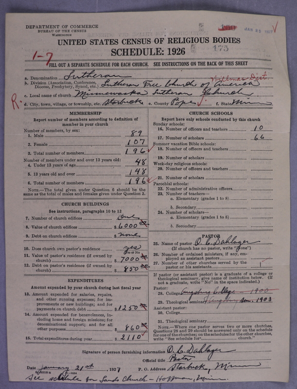 Scan of Lutheran Free Church: 175
