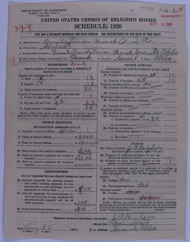 Scan of Presbyterian Church in the United States of America: 7359