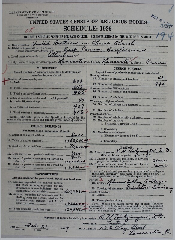 Scan of Church of the United Brethren in Christ: 326
