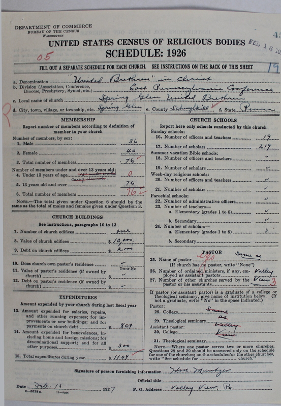 Scan of Church of the United Brethren in Christ: 455