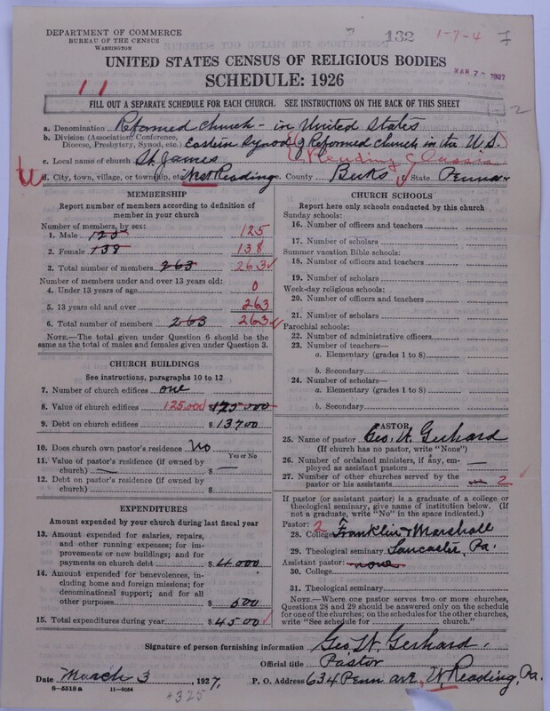 Scan of Reformed Church in the United States: 132