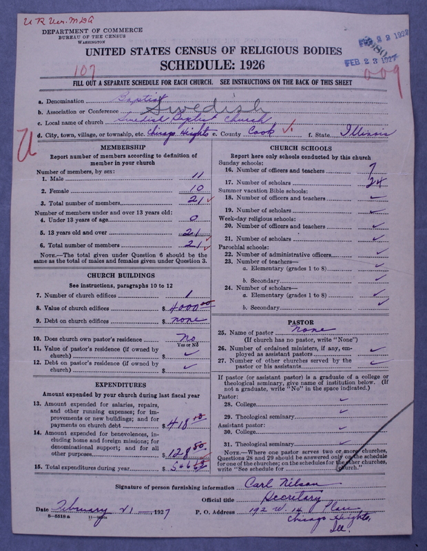 Scan of Northern Baptist Convention: 3980